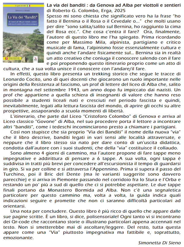 La Traccia, notiziario della Sezione CAI-SEM di Milano, n. 158, marzo 2026